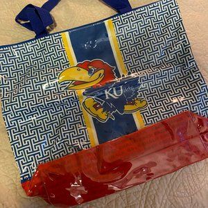 University of Kansas (KU) Jayhawks Tote Bag